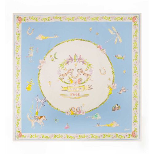 ALÉMAIS Anouk Silk Scarf
