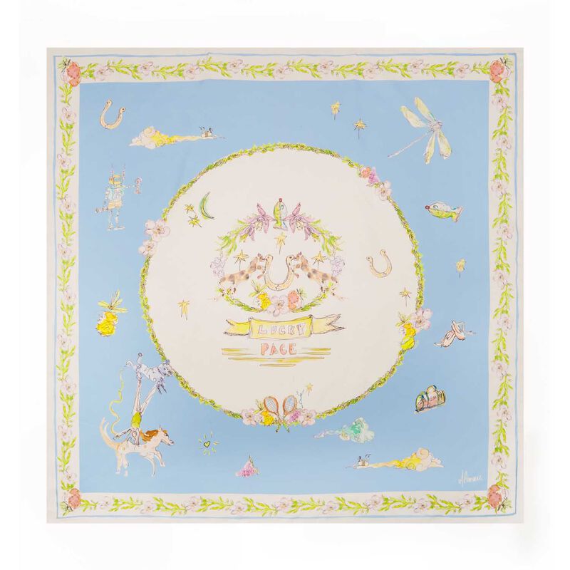 ALÉMAIS Anouk Silk Scarf image number 0
