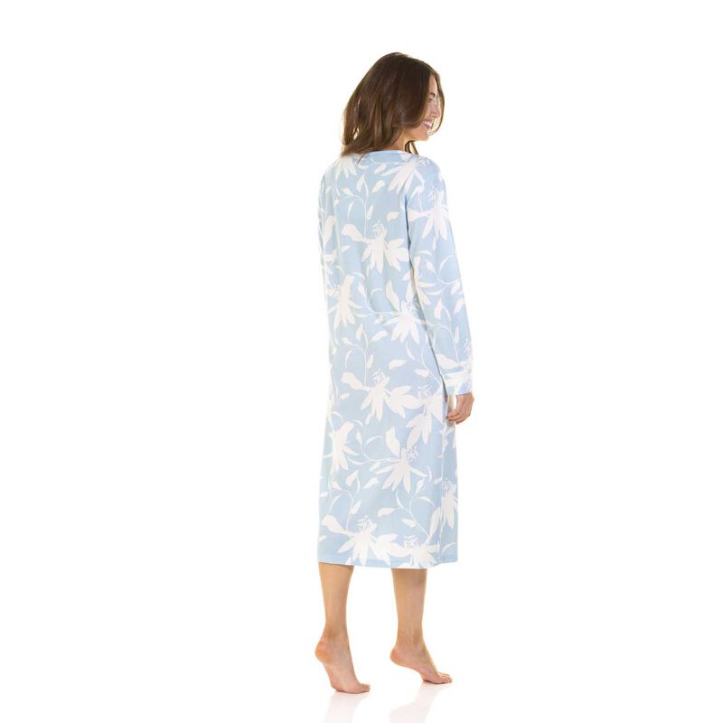 La Marquise Floral Deluxe Long Sleeve V-Neck Nightdress image number 1