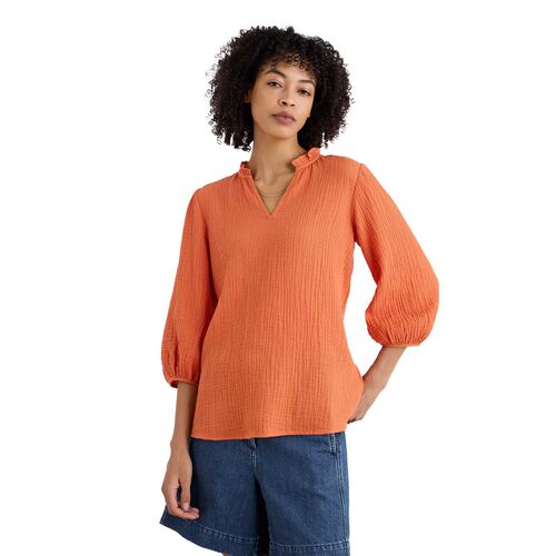 Seasalt Cornwall Portrait Top Marigold