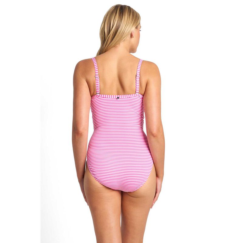 Sunseeker Summer Surf Twist Front One Piece image number 1