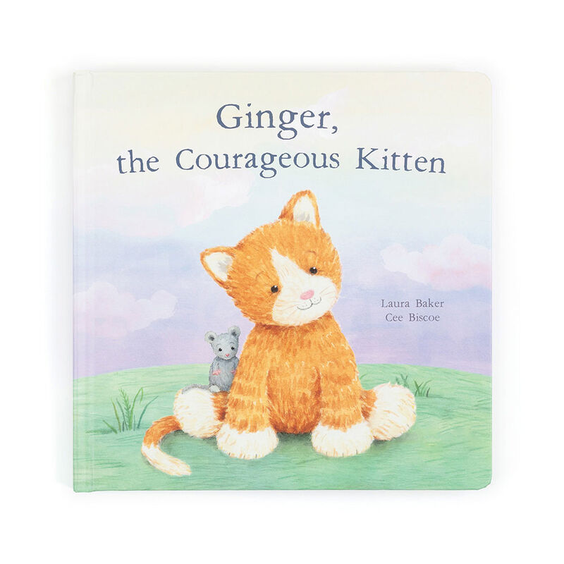 Jellycat Ginger, The Courageous Kitten Book image number 0