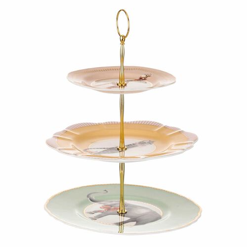 Yvonne Ellen Animal 3 Tier Cake Stand