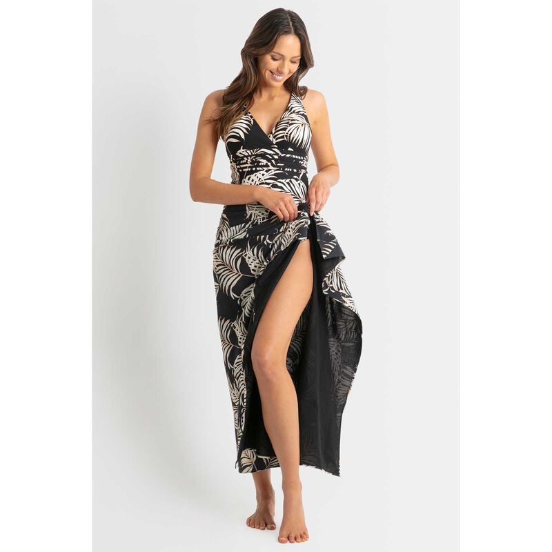 Sunseeker Mae Sulu Sarong - Black image number 1