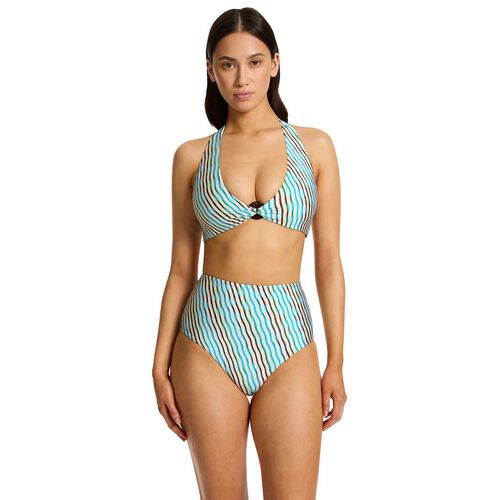 JETS Lotus Halter Tie Bikini Top