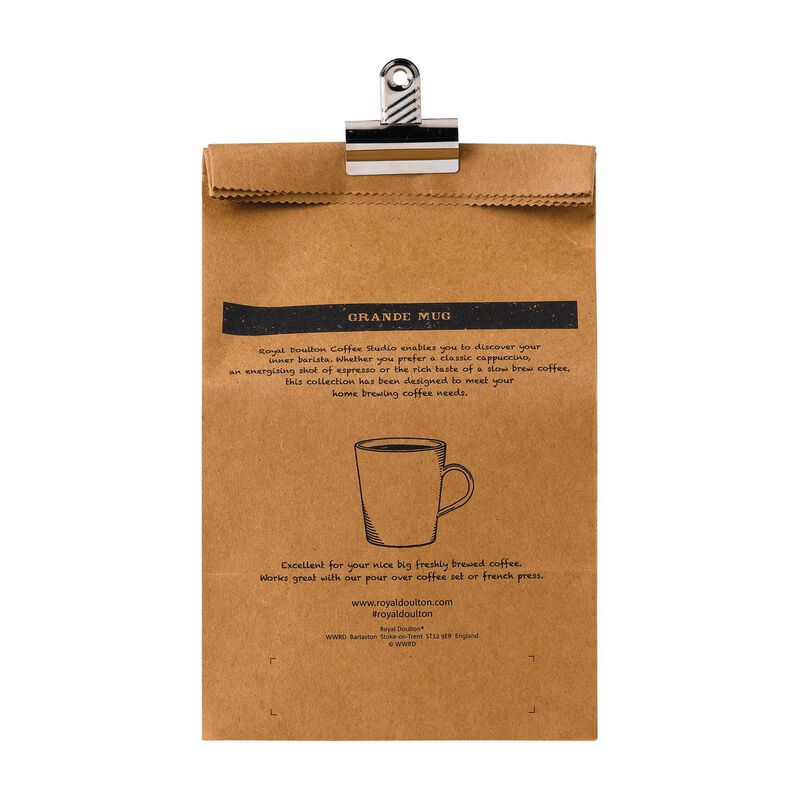 Royal Doulton Coffee Studio Grey Mug - Grande image number 1