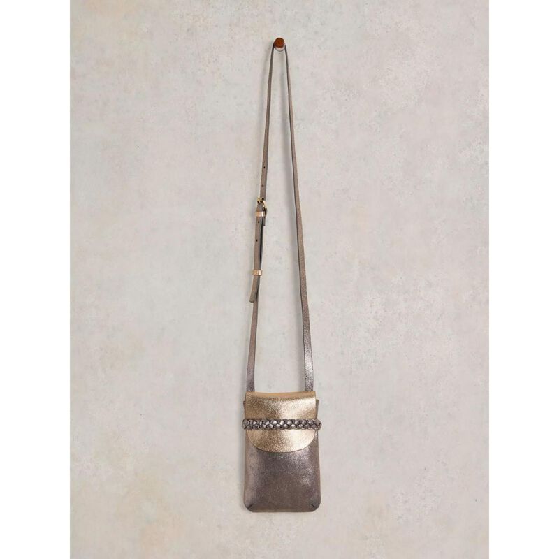 White Stuff Clemmy Leather Phone Bag image number 3