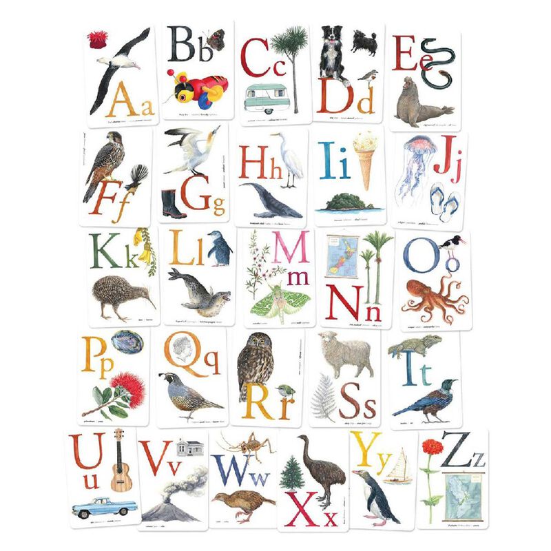 Tanya Wolfkamp Te Reo ABC Wall Frieze Cards image number 0