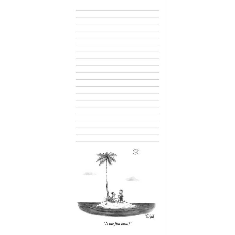 The New Yorker Cartoon Desert Island Notepad image number 1