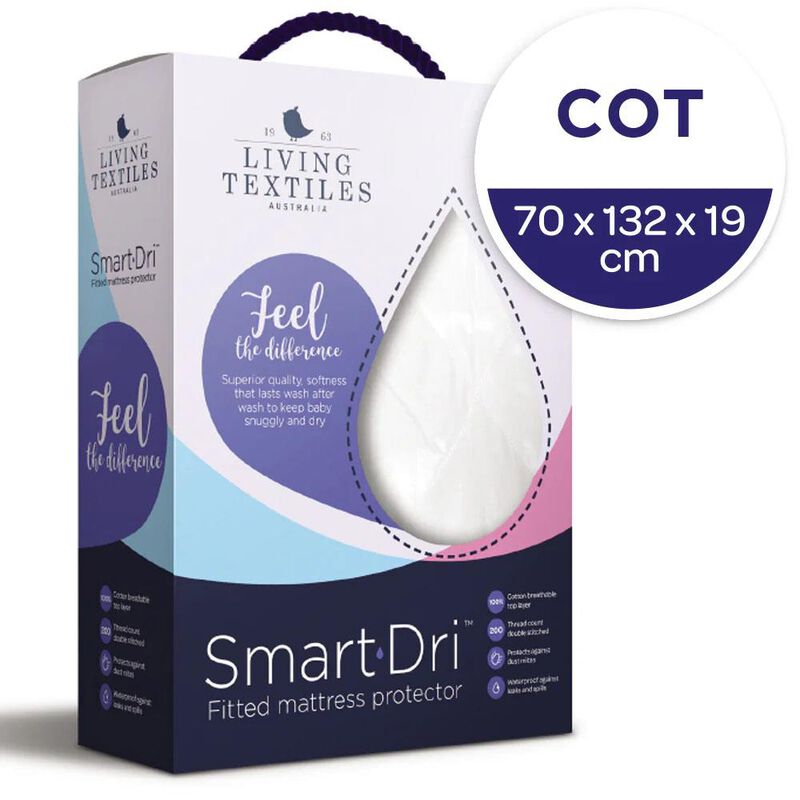 Living Textiles Smart-Dri Mattress Protector - Cot image number 0