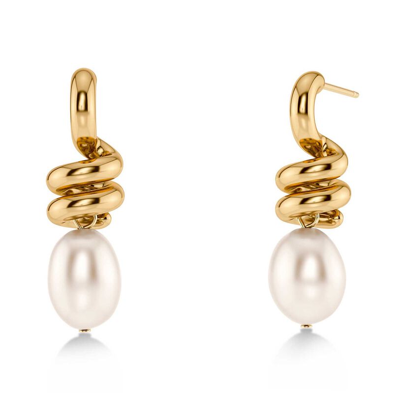 Edblad Swivel Earrings Pearl L image number 0
