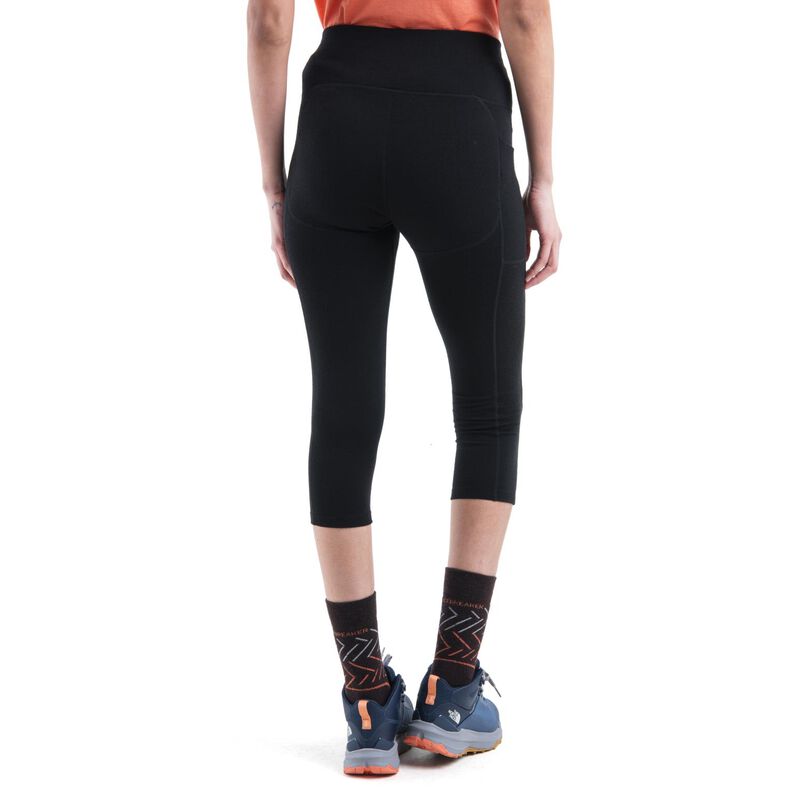 Icebreaker Womens Merino 260 Fastray II 20in High Rise 3/4 Tights image number 1