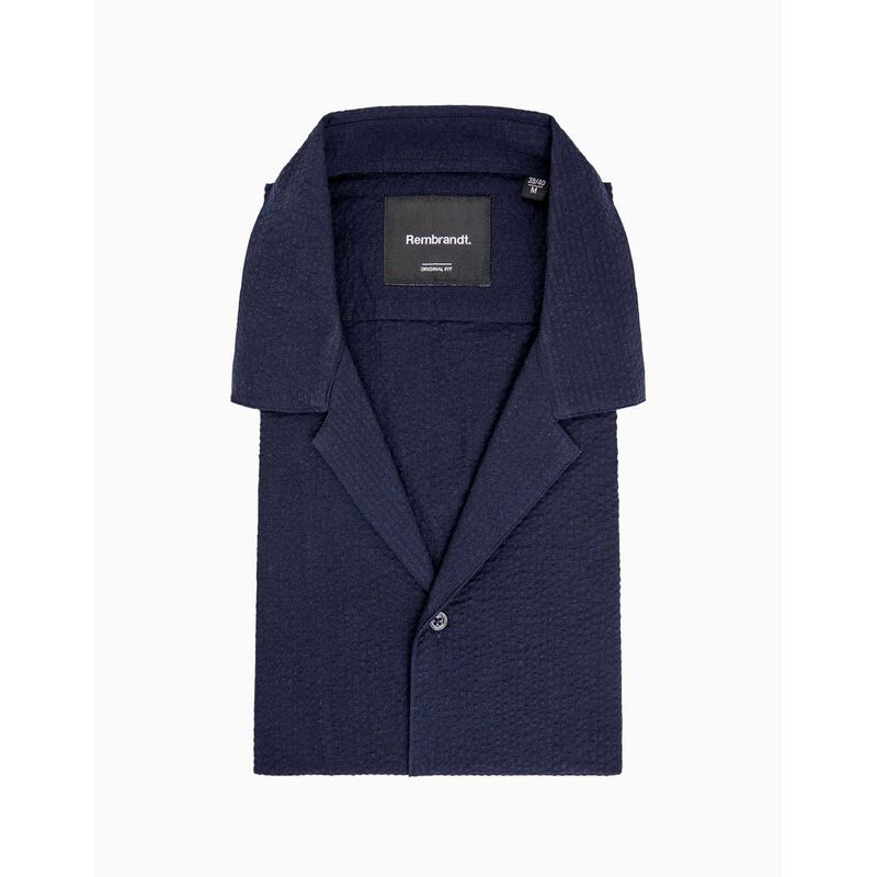 Rembrandt Hahei Navy Short Sleeve Shirt image number 2