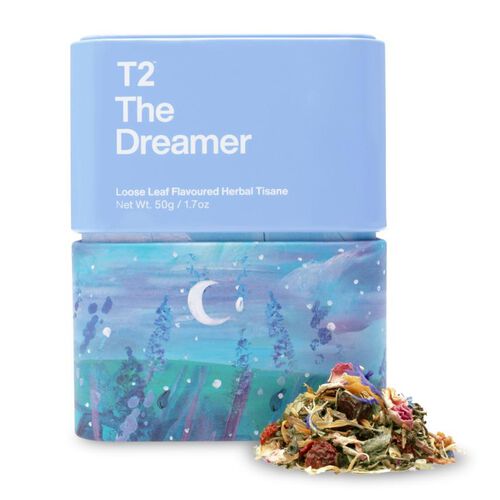 T2 The Dreamer Loose Leaf Icon Tin 50g