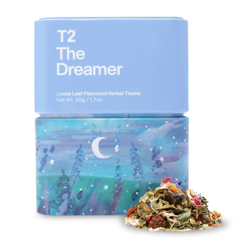 T2 The Dreamer Loose Leaf Icon Tin 50g image number 0