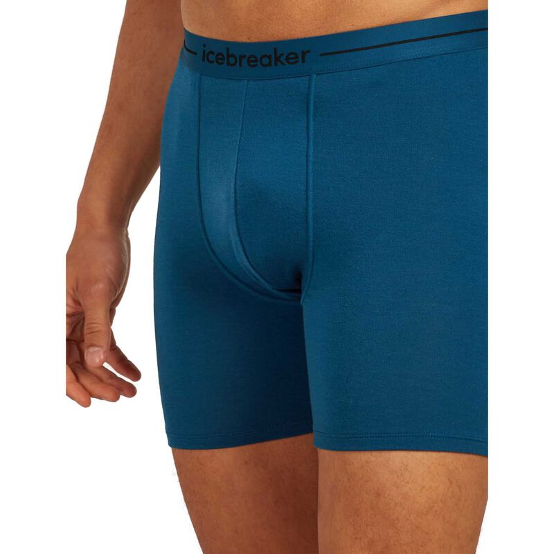 Icebreaker Mens Anatomica Long Boxers image number 9