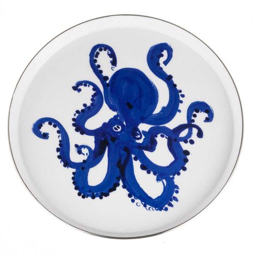 Shoeless Joe Stainless Steel Octopus Tray