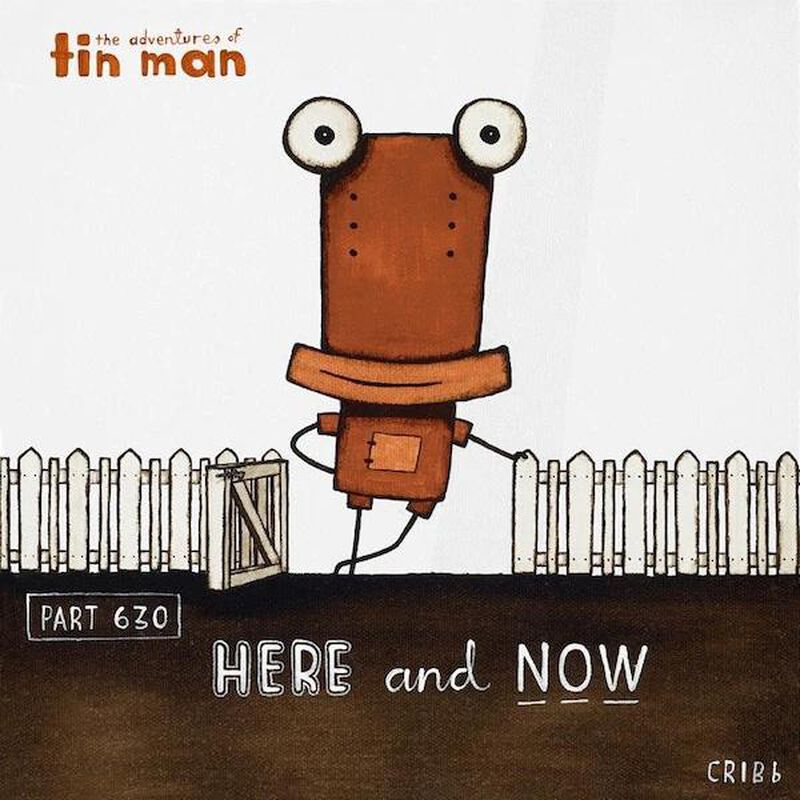Tony Cribb Tin Man Here and Now Pre-Matted Print image number 0