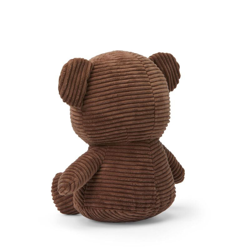 Boris Bear Corduroy Brown 24cm image number 1