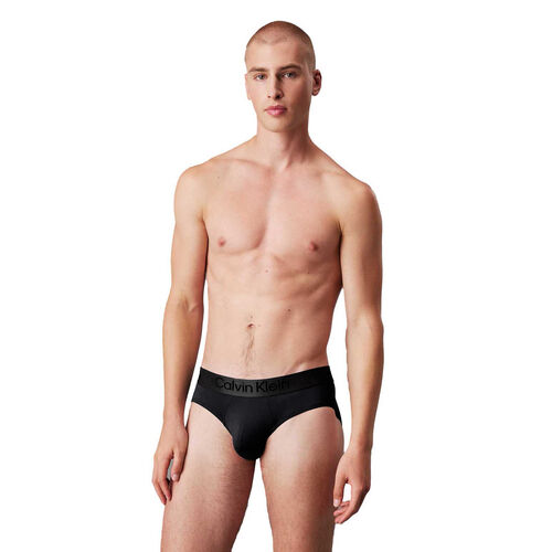 Calvin Klein Brushed Microfiber Stretch Hip Briefs - 3 Pack