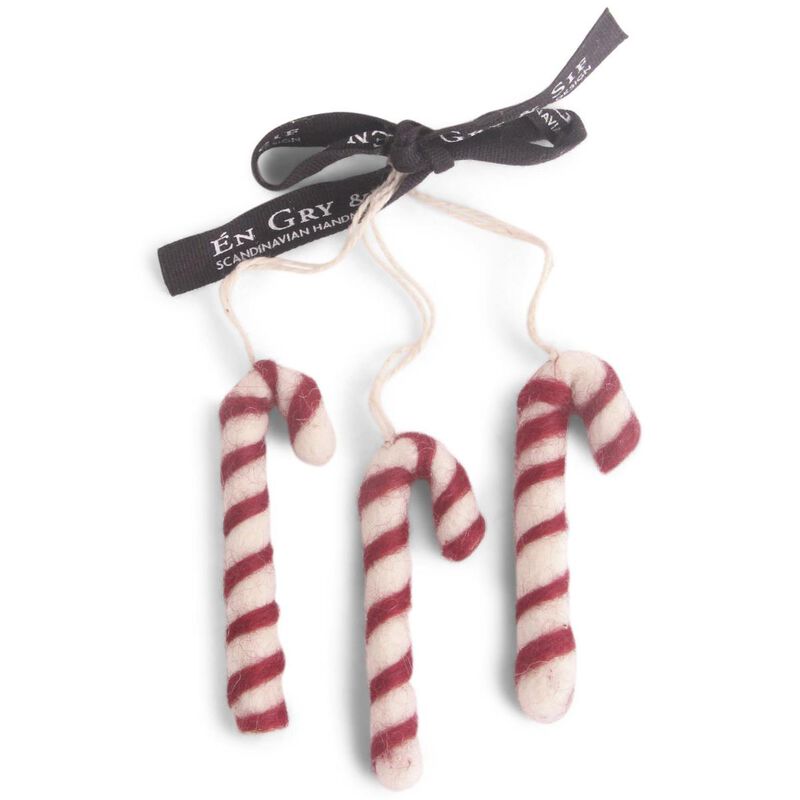 Gry & Sif Candy Cane Set of 3 image number 0