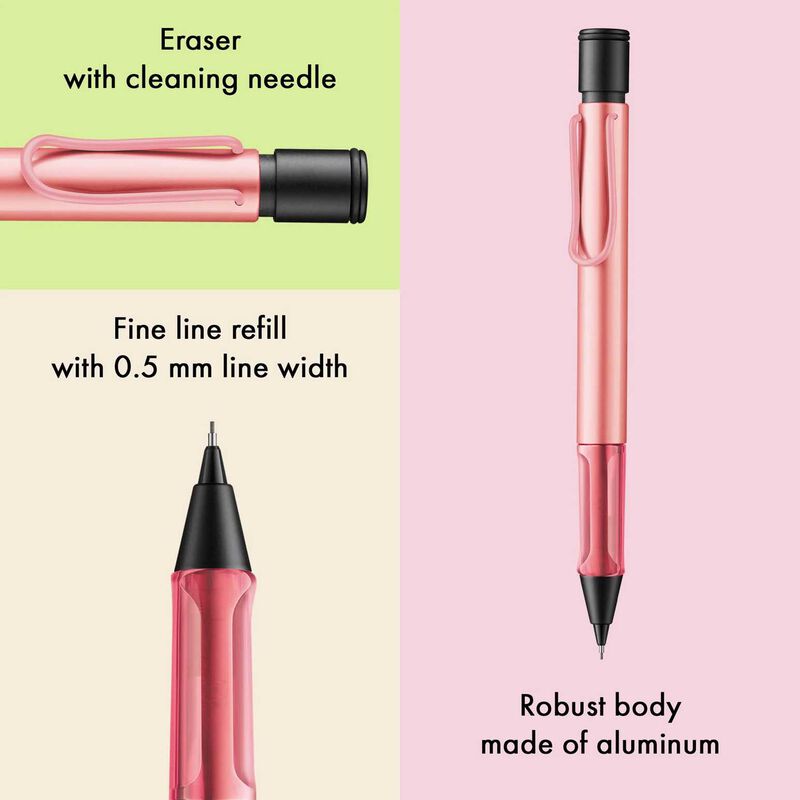 LAMY Al-Star LE Mechanical Pencil 0.5mm Flamingo image number 1