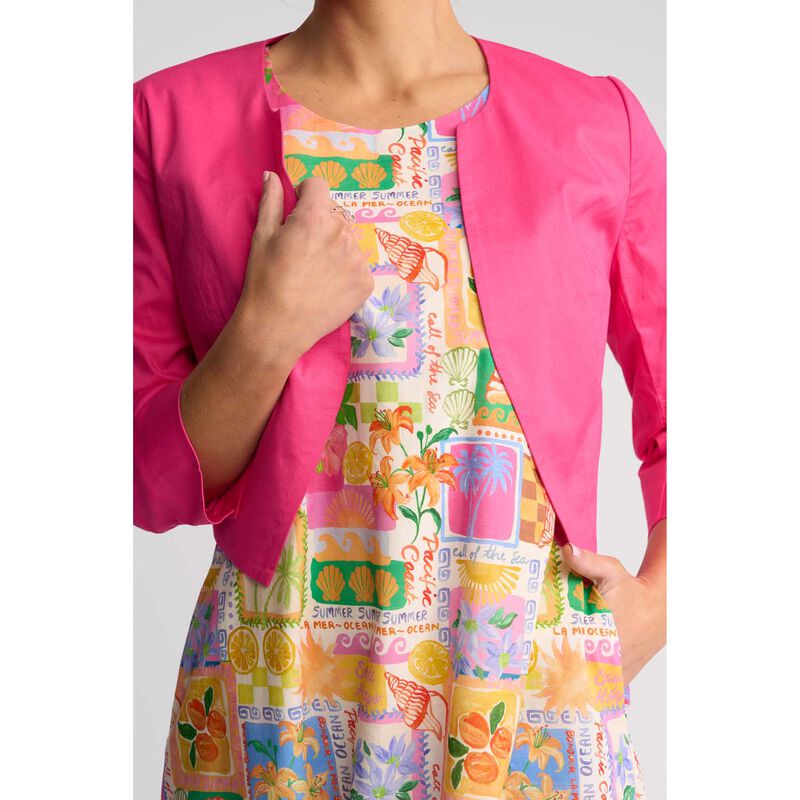 Vassalli Open Front Crop Jacket image number 2