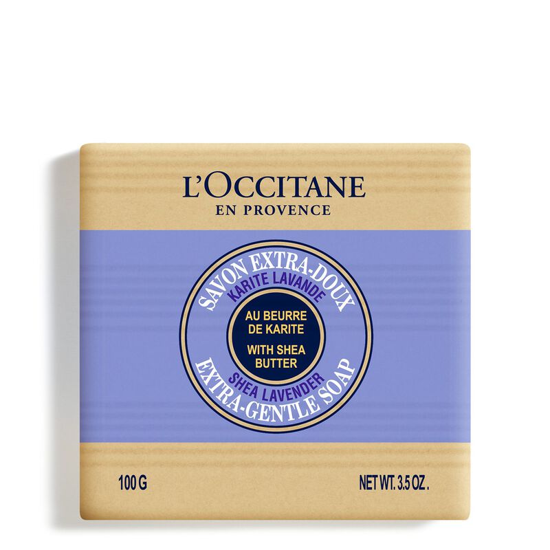 L'Occitane Lavender Extra-Gentle Body Soap 100g image number 0