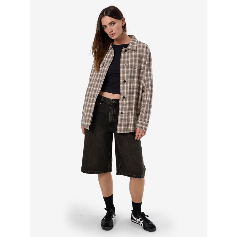 Thrills Adorned Check Over Shirt image number 3