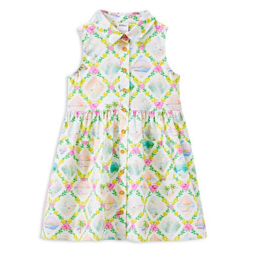 Milky Aloha Dress