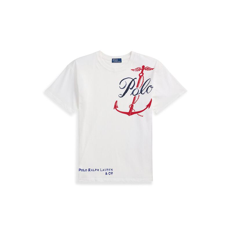 Polo Ralph Lauren Nautical Logo Jersey Tee image number 2