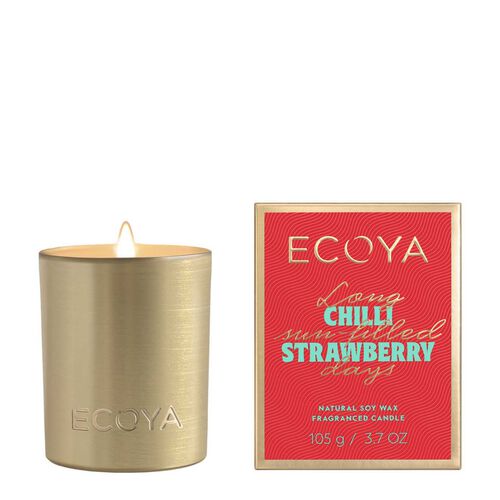 ECOYA Mini Goldie Candle Chilli Strawberry 105g