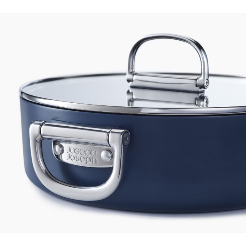 Joseph Joseph Space 28cm Non-Stick Shallow Casserole & Lid image number 2