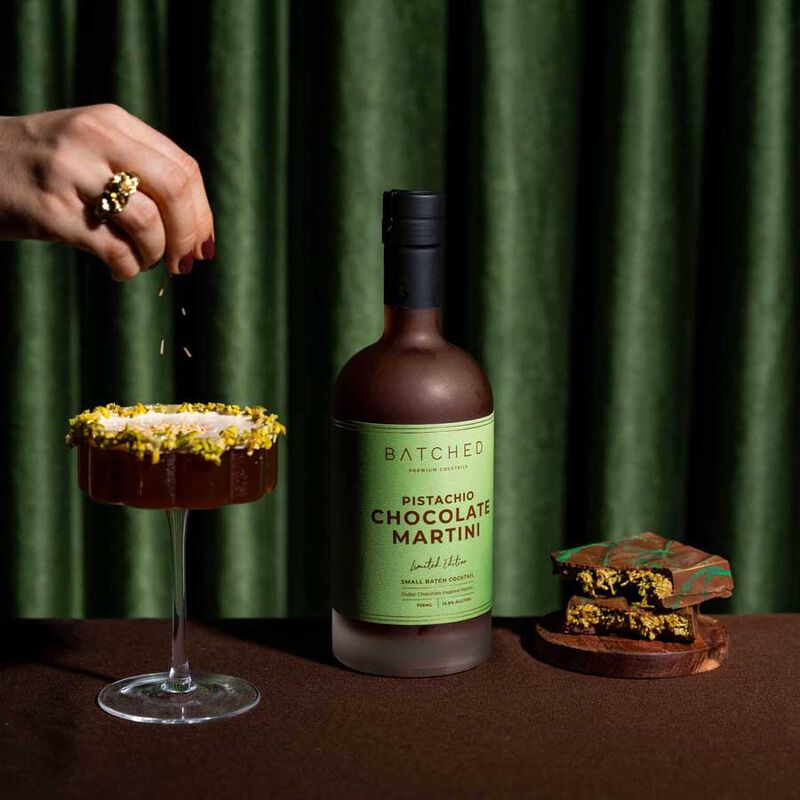 Batched Limited Edition Pistachio Chocolate Martini 725ml image number 3
