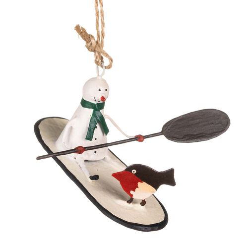 Shoeless Joe Mini Paddle Board Snowman