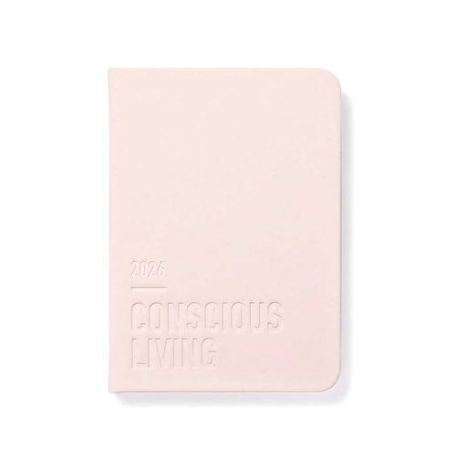 Letts of London Diary Conscious A6 WTV Rosewater 2026