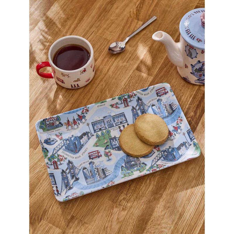 Cath Kidston London Town Melamine Tea Tray image number 0