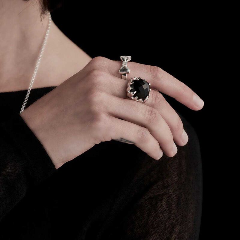 Stolen Girlfriends Club Bow Ring image number 3