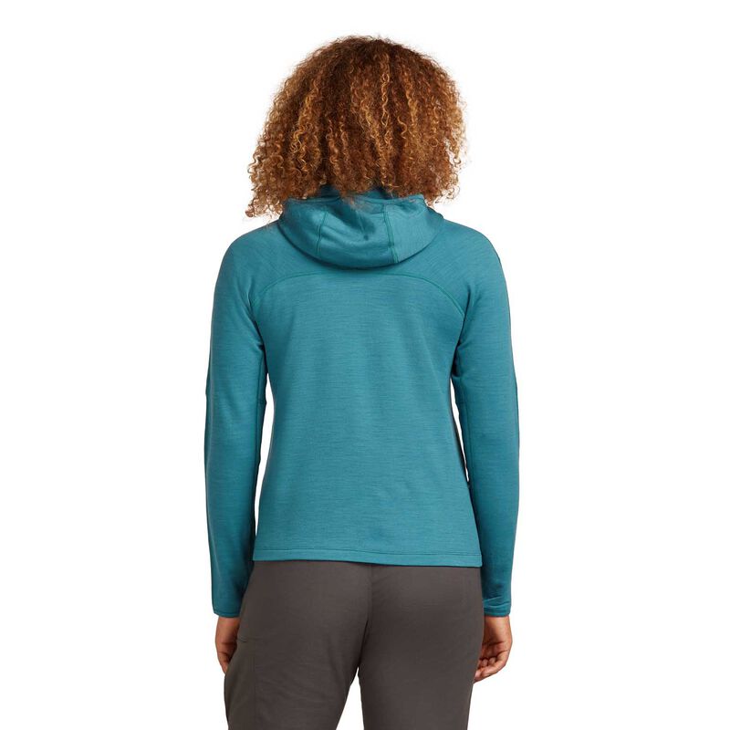 Icebreaker W Merino 360 RealFleece Elemental LS Zip Hoodie image number 1