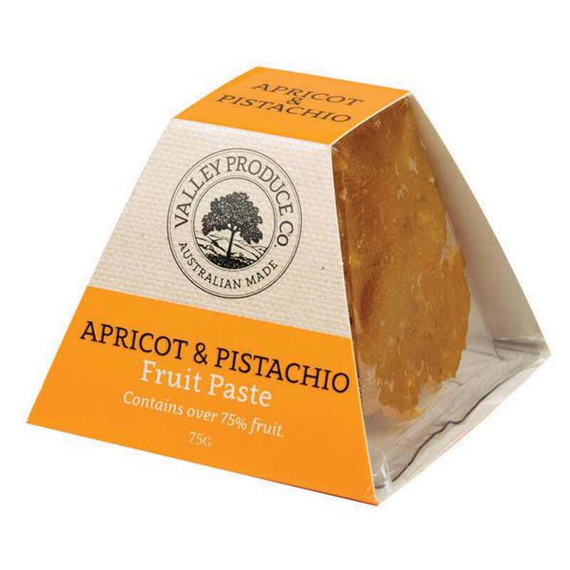 Valley Produce Co. Apricot & Pistachio Fruit Paste 75g image number 0