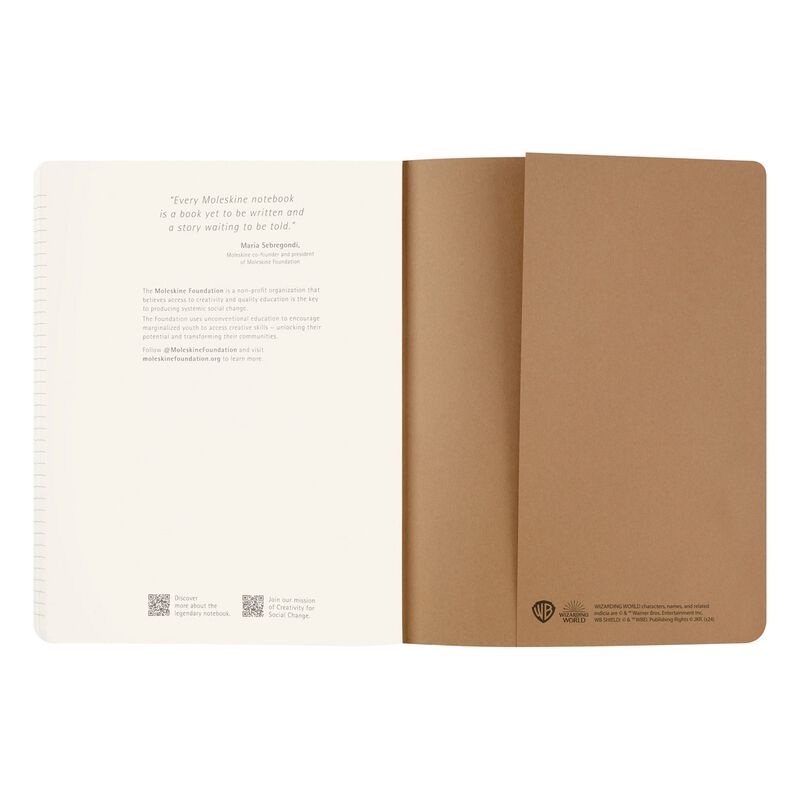 Moleskine LE Harry Potter Cahier Notebook XL Wingardum image number 2