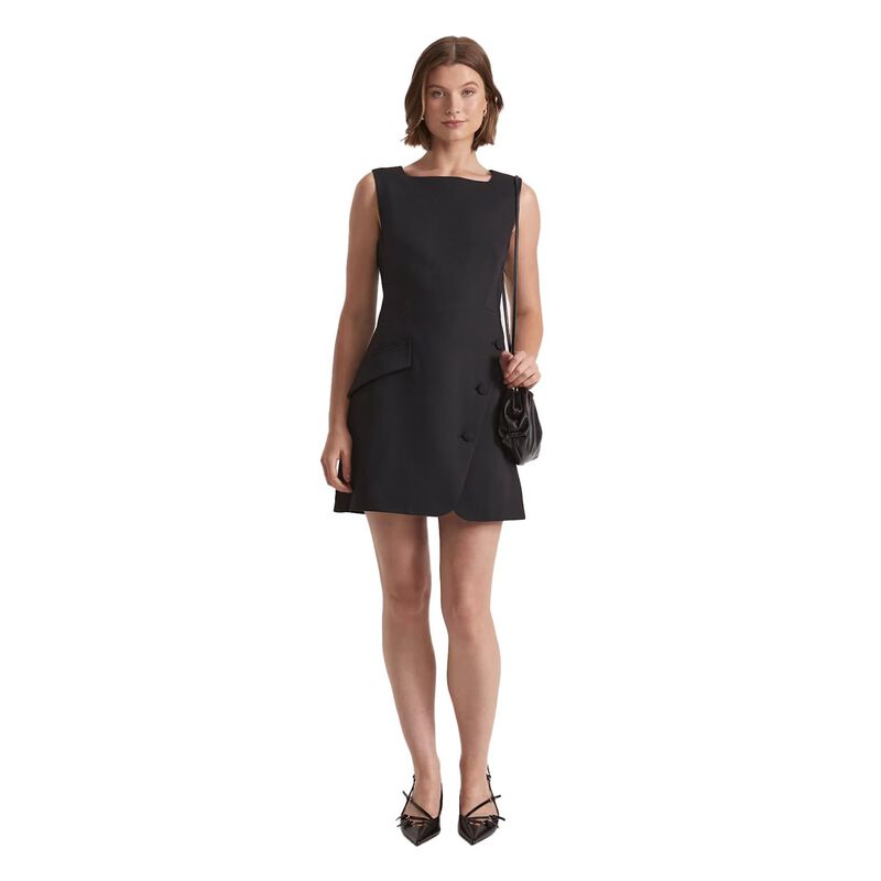 SABA Dharma Button Mini Dress image number 0