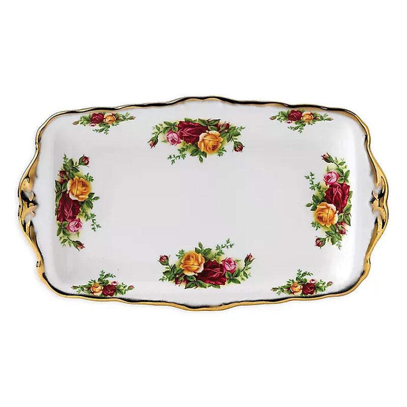 Royal Albert Old Country Roses Sandwich Tray 17cm image number 0