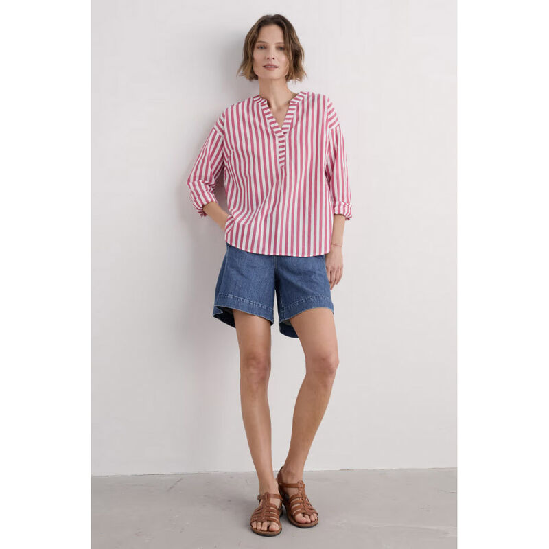 Seasalt Cornwall Eyebright Shirt Mini Scallion Wild Berry image number 3