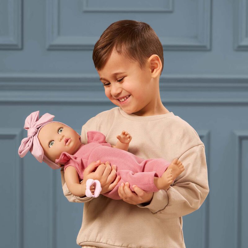Lullababy 14" Baby Doll with Romper image number 1