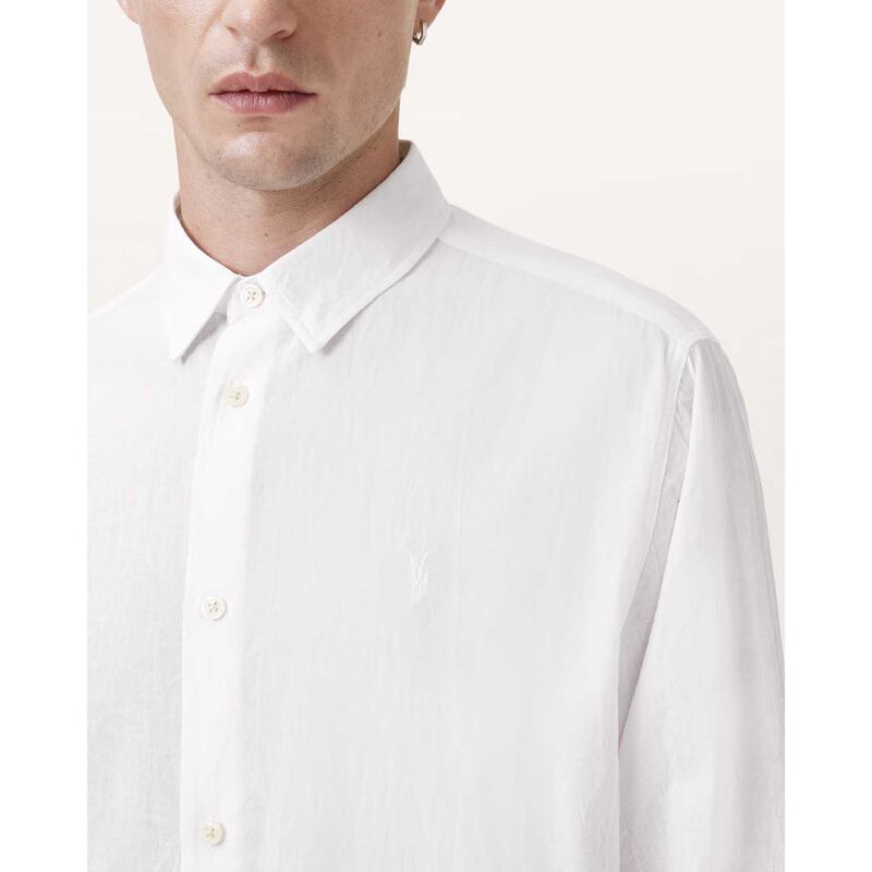 AllSaints Cassis Long Sleeve Cotton Shirt image number 2