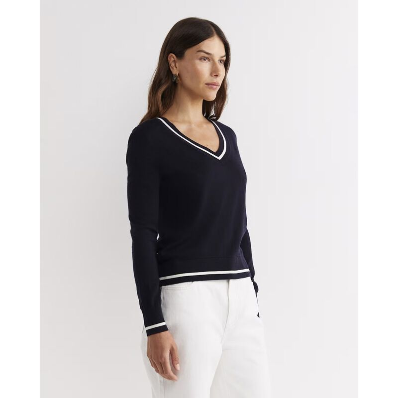 Sportscraft Francis Merino V Neck Knit image number 2