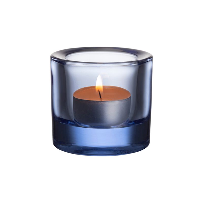iittala Kivi Tealight Candleholder 6cm Aqua image number 0