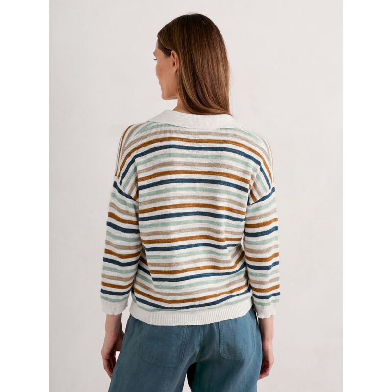 Seasalt Cornwall Gwynver Jumper Mini Cornish Pool Mix image number 1