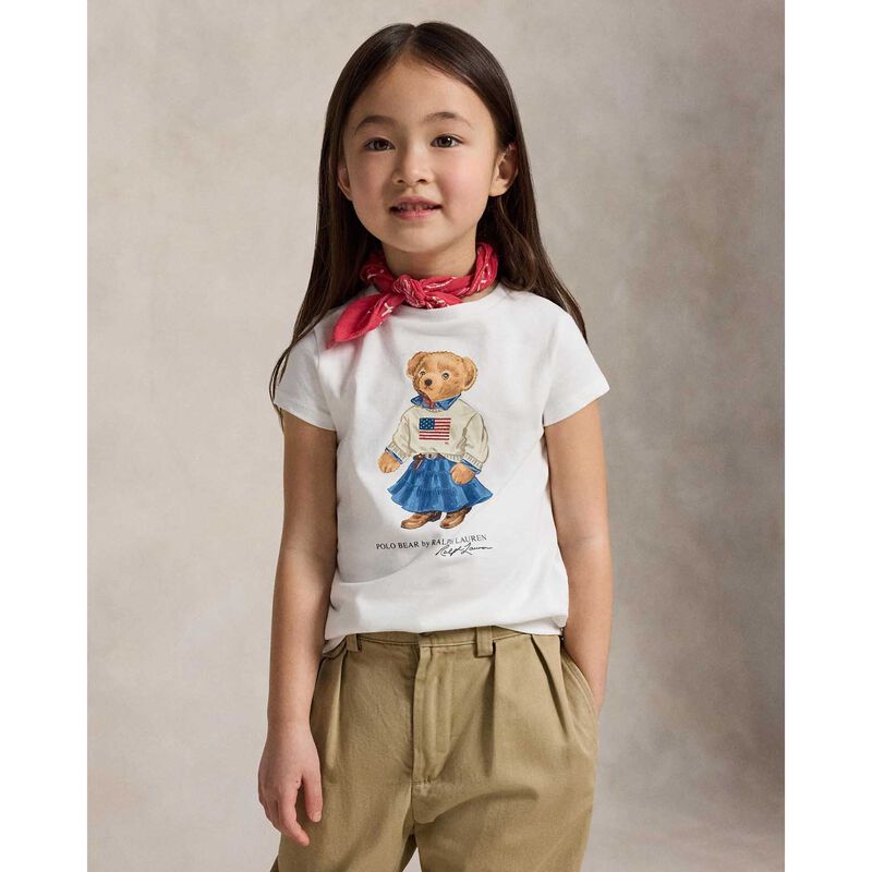 Polo Ralph Lauren Polo Bear Cotton Jersey Tee 3-6Y image number 1